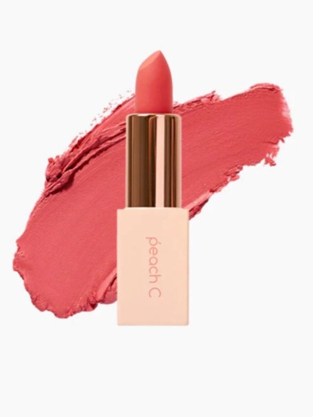 Peach C Easy Matte Lipstick 02 Retro Peach NIB